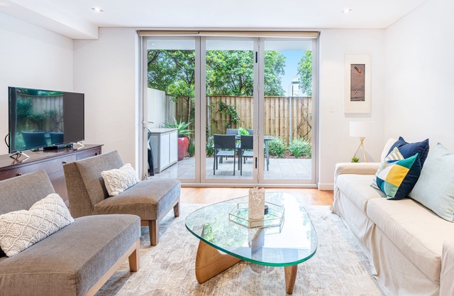 Appartement moderne avec grande cour et distance de marche de la plage de Bondi