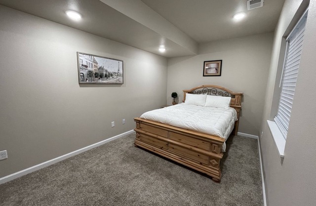 Modern basement apartment w/ private yard just minutes from downtown Cheyenne.