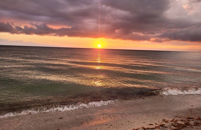 Modern Beach house with a great view, totally updated, private beach.