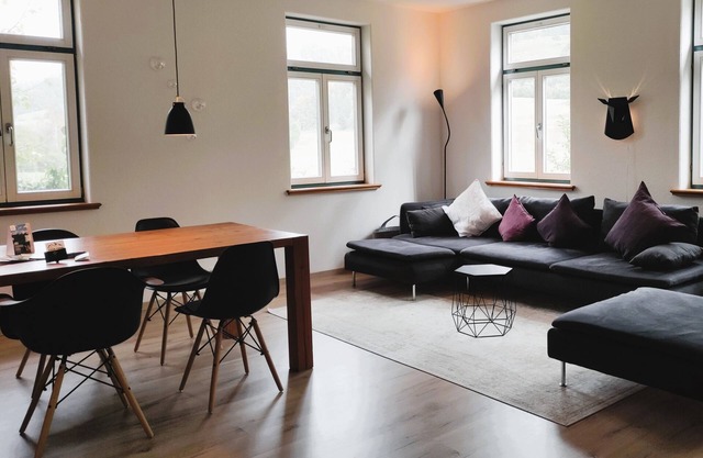 Modern "Bergstift" vacation apartment in Oberstaufen/Höfen for families