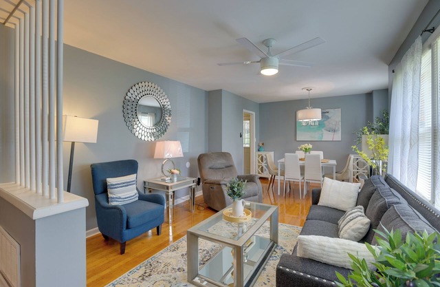 Modern Birmingham Escape w/ Yard + Fire Pit!