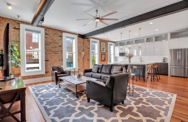 Modern Broughton Loft with a Dash of Southern Charm