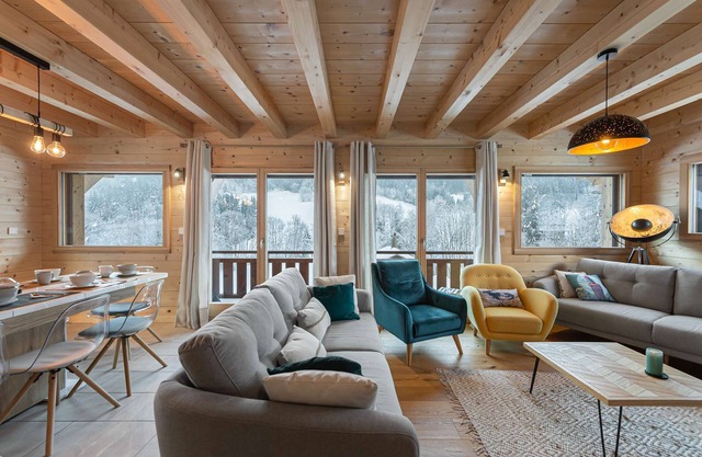 Chalet moderne 10 pers à Abondance, chaleureux et discret