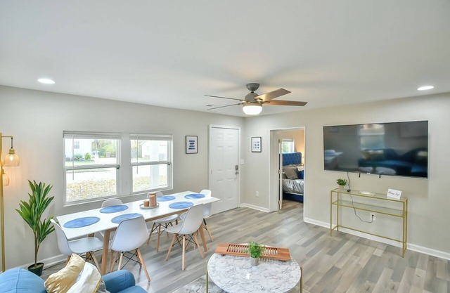 Modern & Cozy Home w/ Fire Pit & Grill, Near High Point