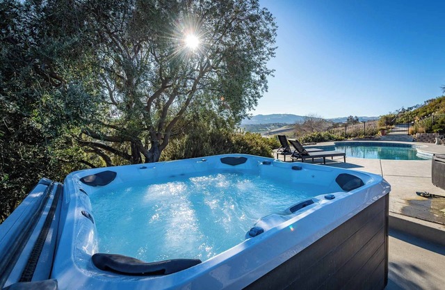 Modern Farmhouse & Guest House w/Pool & Vineyard Views!