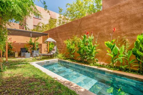 Modern Hivernage Duplex with Private pool