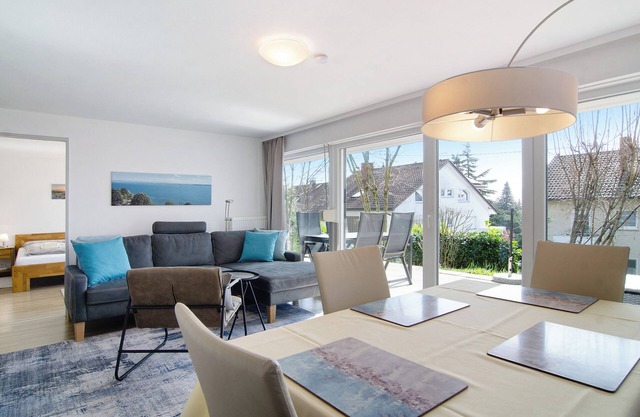 Appartement de vacances moderne "Gartenterrasse" avec terrasse-jardin et Wi-Fi