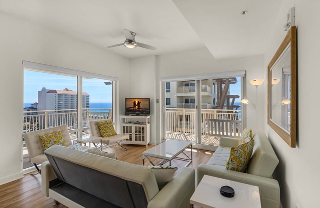 💮Modern I Beachside in Sandestin G&B I Pool I Gulf View I 1BR Luau I 7103💮