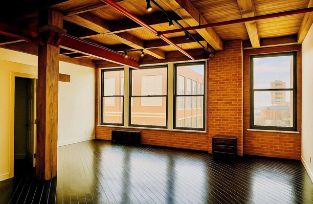 Modern Industrial Loft w/Brick &Hardwood- Free Utilities!