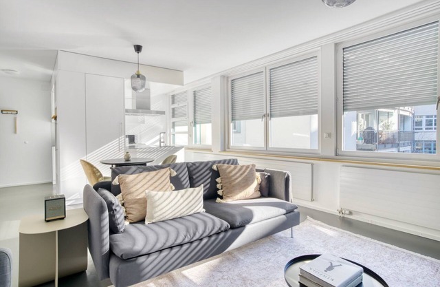 Modern Langstrasse 2.5 Room w/ Storage, 5 mins to Tram, by Blueground