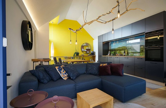 Modern loft with terrace in the Hessian KegelSpiel