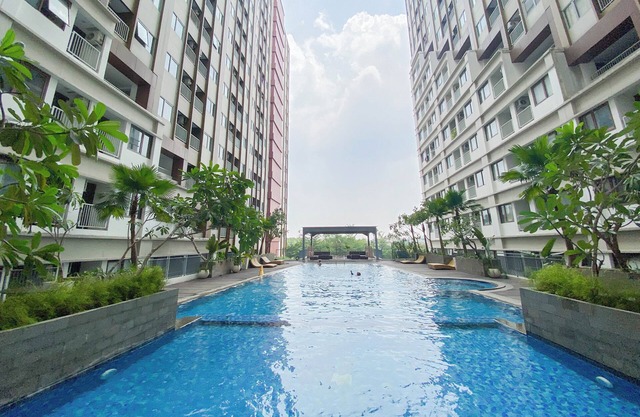 Modern Look Studio Apartment At Gateway Park Lrt City Bekasi