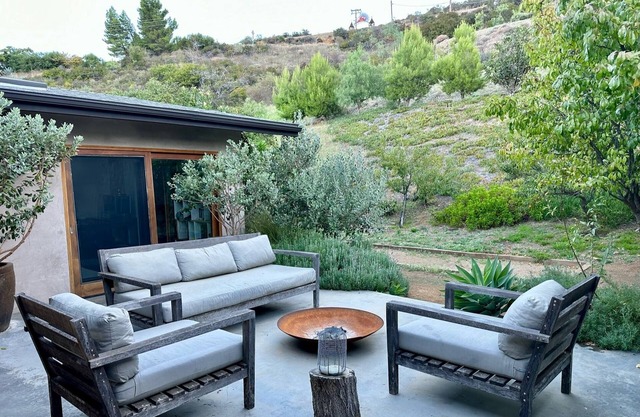 Modern Malibu Farm with ocean, mountain and sunset views on 22 acres