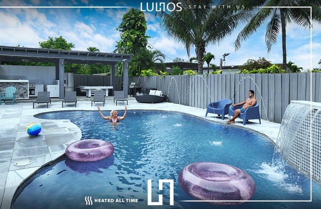 Miami House w/4BR/heated pool/Jacuzzi