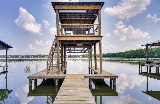 NEW! Modern Oscar Retreat Perched on False River!