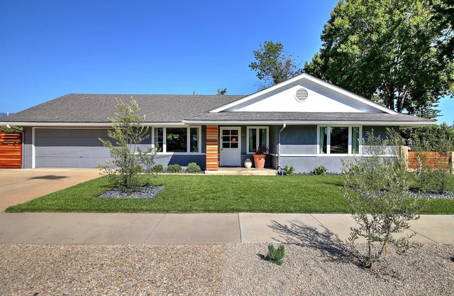Maison de style ranch moderne à 2 pâtés de maisons du lac Los Carneros