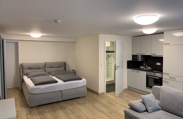 Modern studio for 4 people (approx. 30 sqm)