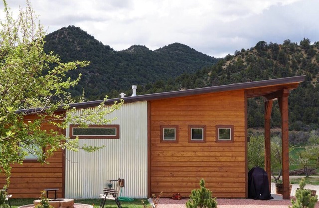 Zion / Bryce Tiny House # 5 dans un verger de pommiers! 4 couchages