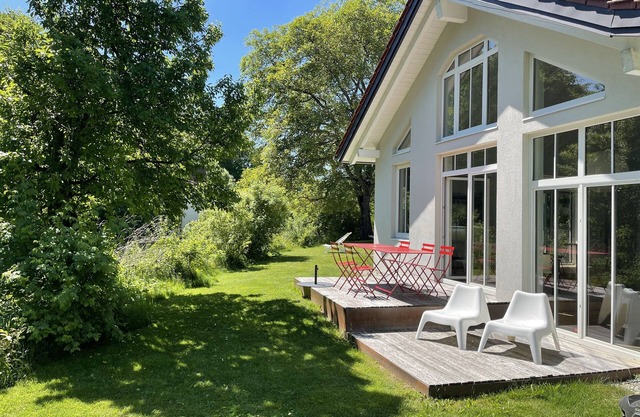 MAISON DE CONCEPTION sur Ammersee près de Munich - 500m du lac