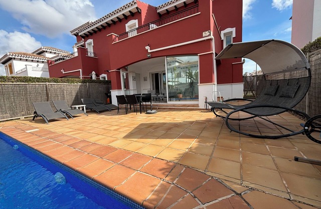 Modern villa with private pool on 5 star Golf Resort