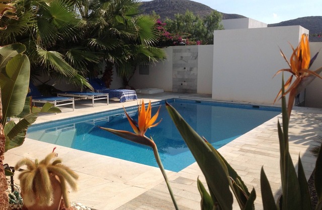 villa moderne avec wifi piscine privée a 300 m de la plage a Las Negras