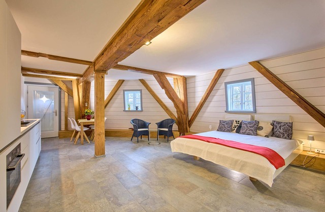 Moderne und Gemütliche Ferienwohnung in Einer Sanierten Mühle