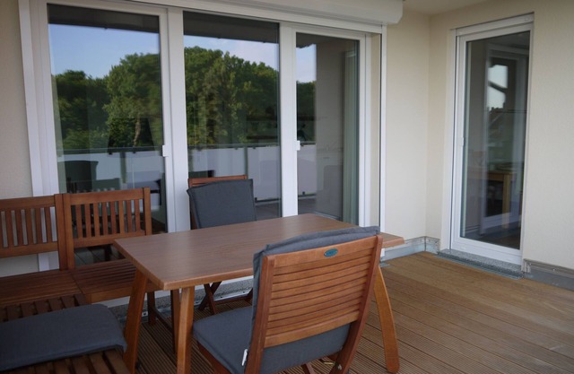 Modern furnished and light-flooded holiday apartment in Stralsund