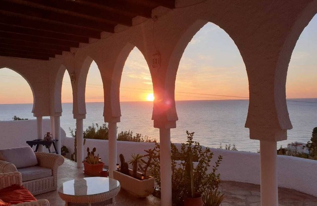 Villa de caractère, Mojacar plage, Vue panoramique sur mer, Bella vista