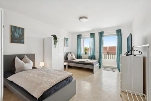 Monteurswohnung Wörrstadt mit Balkon