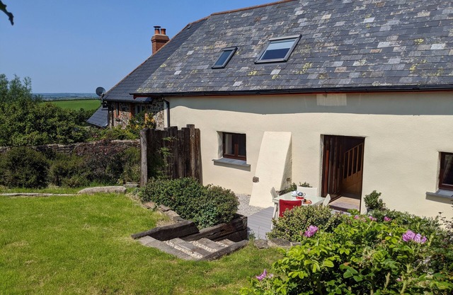 Cottage Nr Dartmoor, 4 personnes, jardin isolé, chauffage par le sol, animaux bienvenus