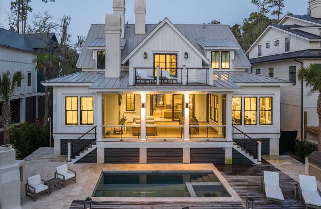 Moreland's Newest 5 bedroom Rental - Private Pool & Views of the Marsh