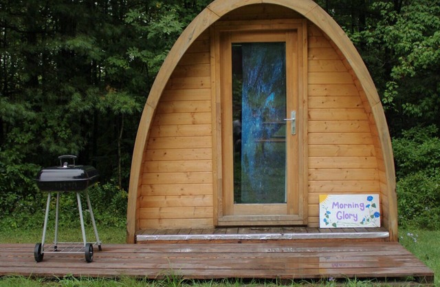 Morning Glory Camping Pod for 2 in Woodland Campground