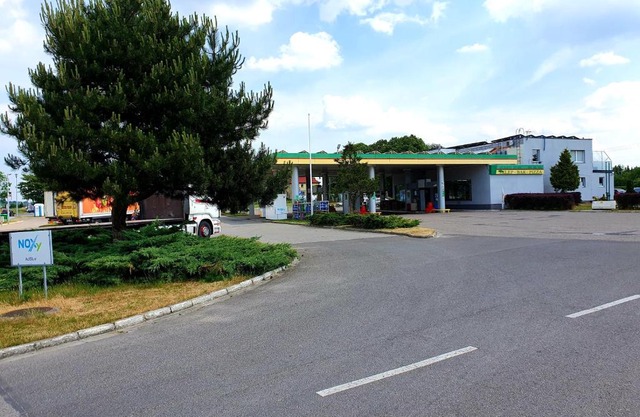 motel na stacji paliw