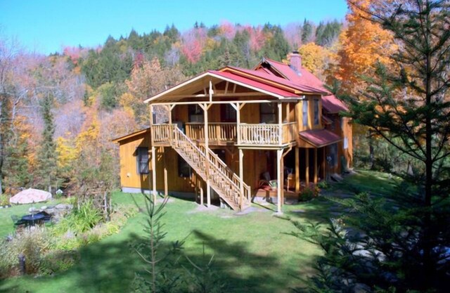 Mountain Home Sur 75 hectares avec Brooks & cascades de Cent