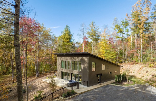 Mountain Modern Hideaway perfectly located 20 minutes from Asheville