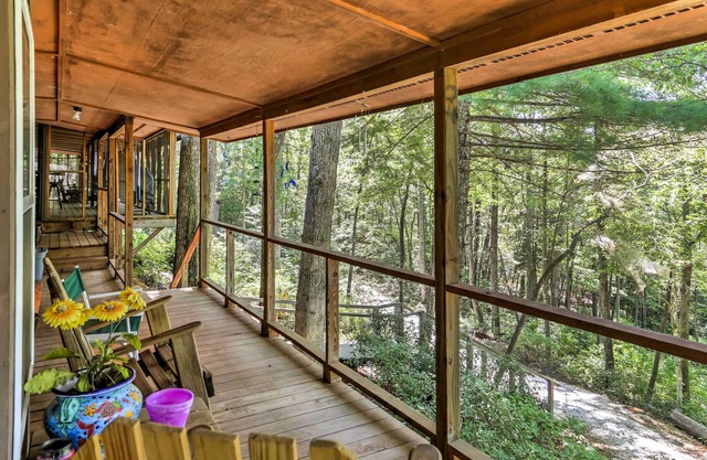 Lakefront Mountain Rest Cottage w / foyer au gaz!