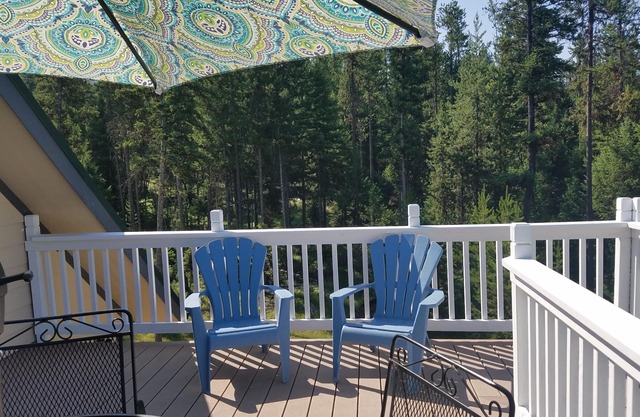 Regardez "l'orignal en hiver" depuis votre terrasse privée!