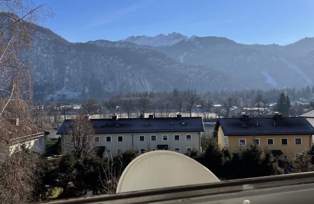 Mountain view apartment in historical building