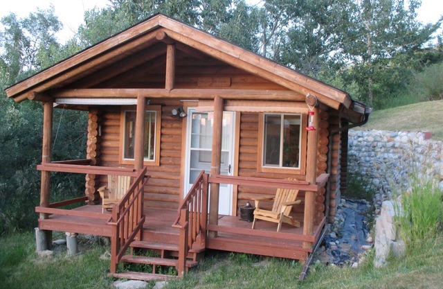 Cabine avec vue sur la montagne à Paris Montana® Luxury Lodge