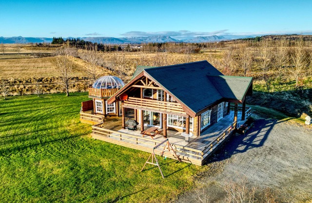 Mountain Villa is a beautiful cabin located on large private property.