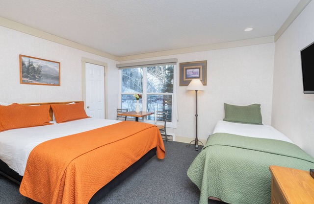 Chambre D'hôtel À La Montagne Avec Kitchenette