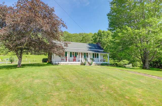 Blue Ridge Cottage «100 Acre Woods» avec étang et vues