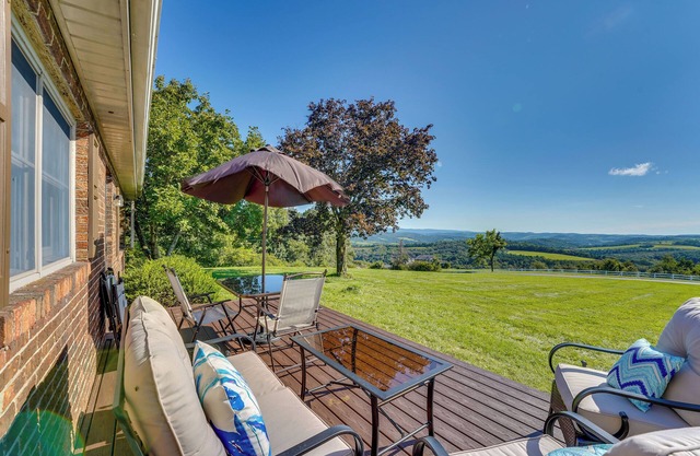Muncy Vacation Rental w/ Deck & Views