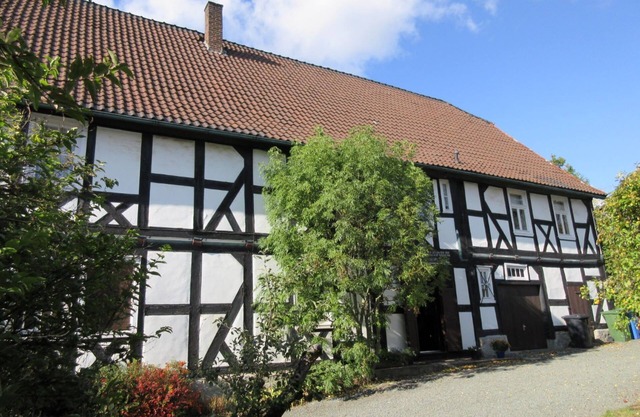 Musikhaus Medebach. Cette maison historique se trouve dans le village de Hochsauerland.
