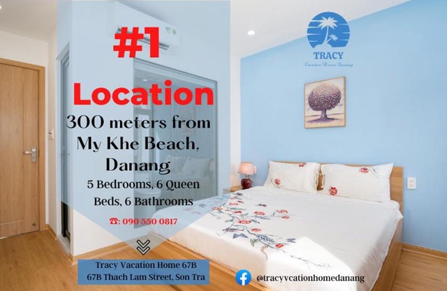 MY KHE BEACH 3 Minutes Walking- BRANDNEW 5BRs 6 Beds 6 Baths