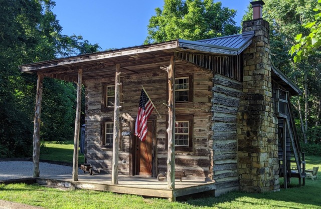 Nancy Kentucky 1800s log cabin
