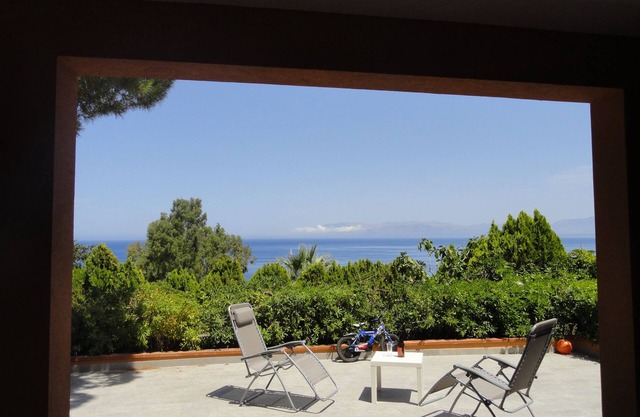 Près du piège de Scopello, la maison avec accès à la mer et vue panoramique