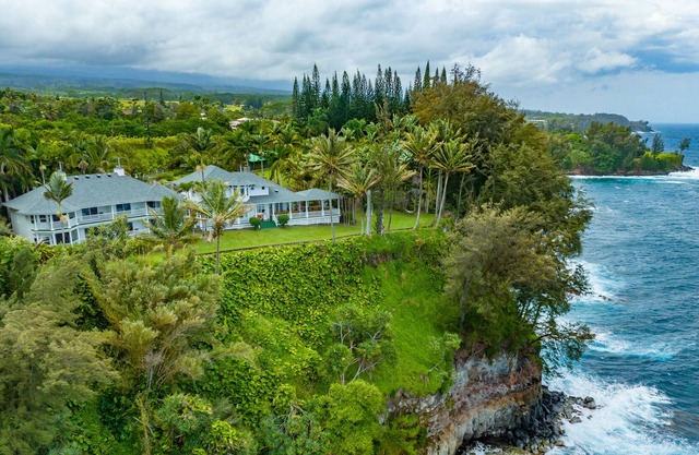 Nestled on 3.5 acres of gorgeous oceanfront property with panoramic ocean views.