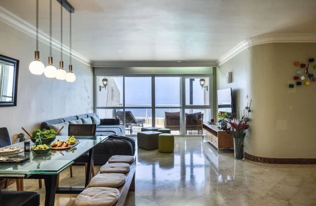 Netanya Panoramic Sea-View 4BR Apt by Sea N' Rent