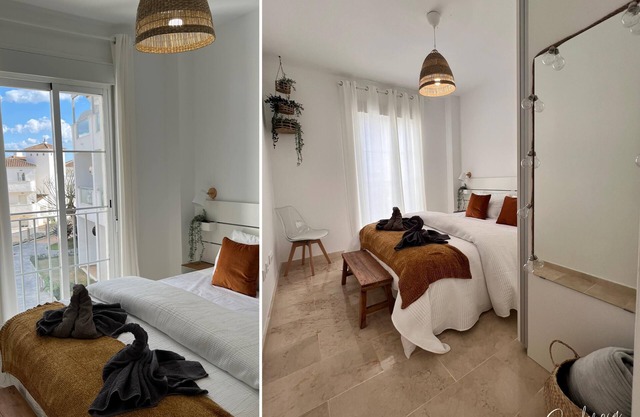 New and bright 3 bed apartment, 3min drive from an ecological reserved beach.